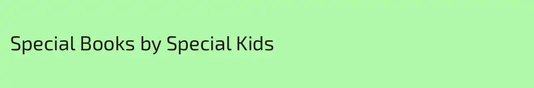 Special Books by Special Kids